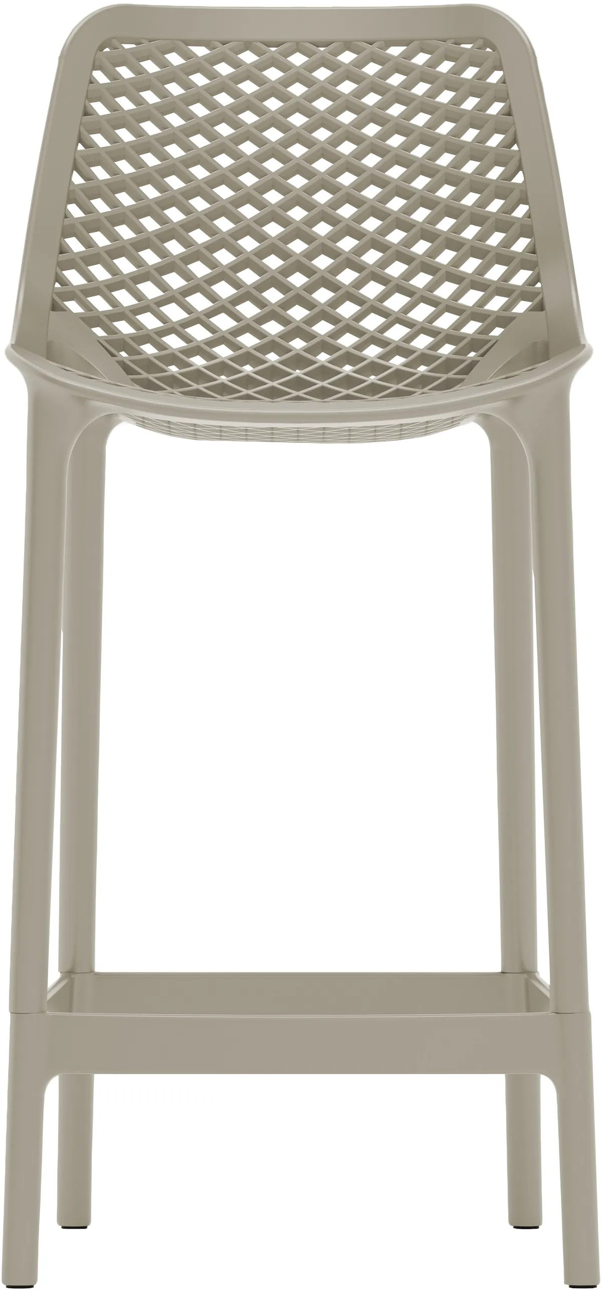 Mykonos - Outdoor Patio Stool (Set of 4) - Taupe