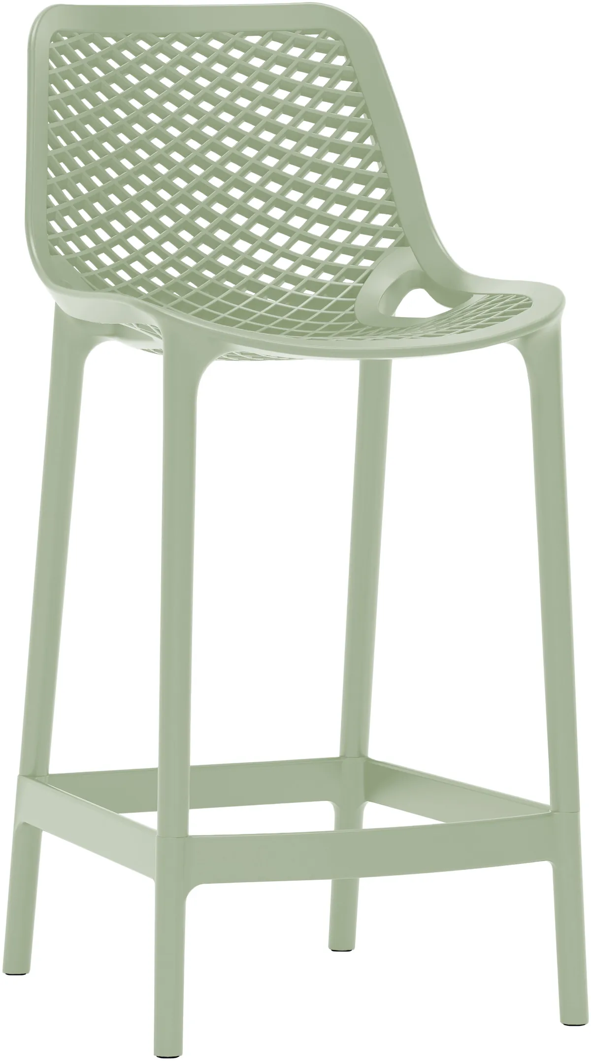 Mykonos - Outdoor Patio Stool (Set of 4) - Mint