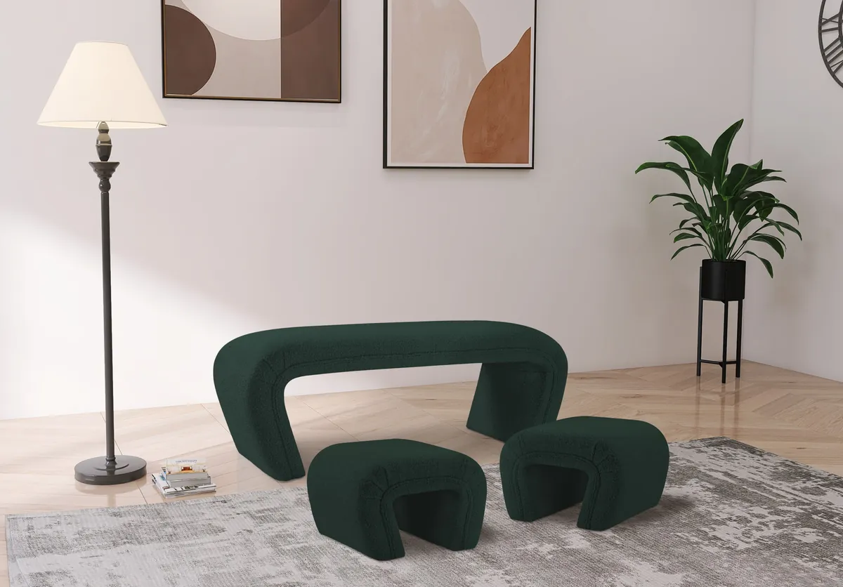 Odelia - Bench - Green