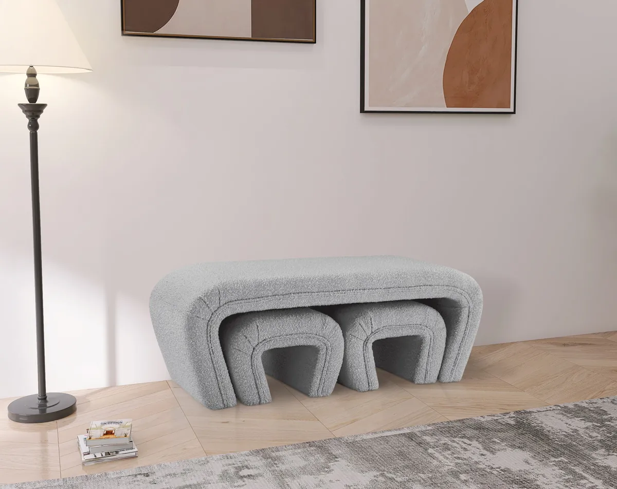 Odelia - Bench - Gray - View 2