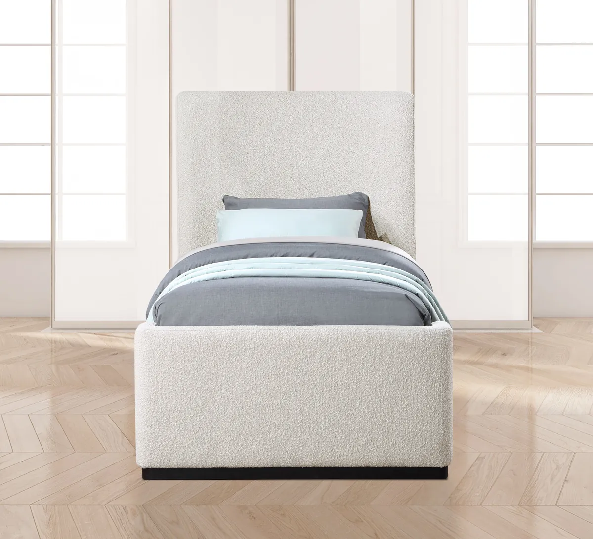 Oliver - Twin Bed - Cream
