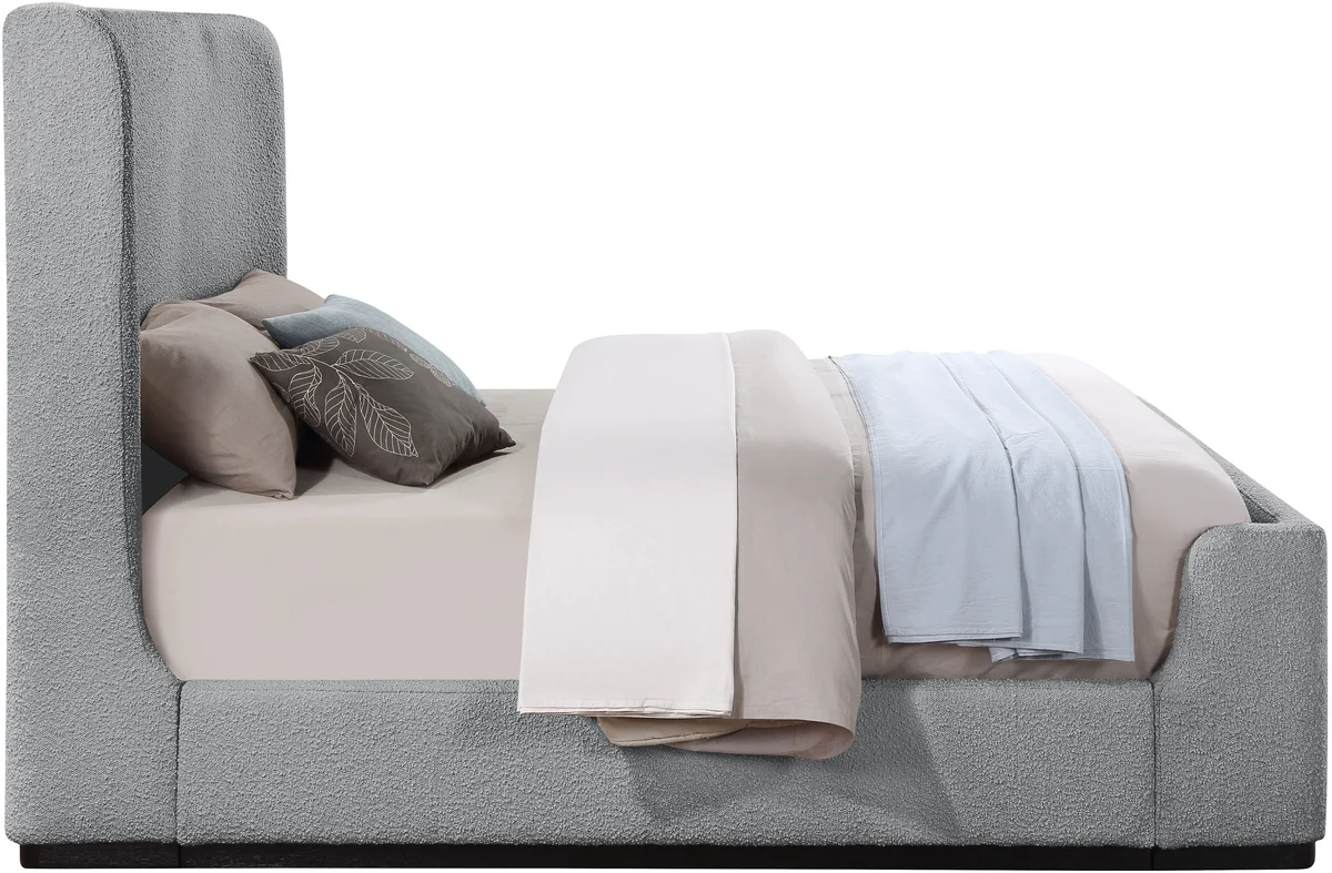 Oliver - Queen Bed - Gray