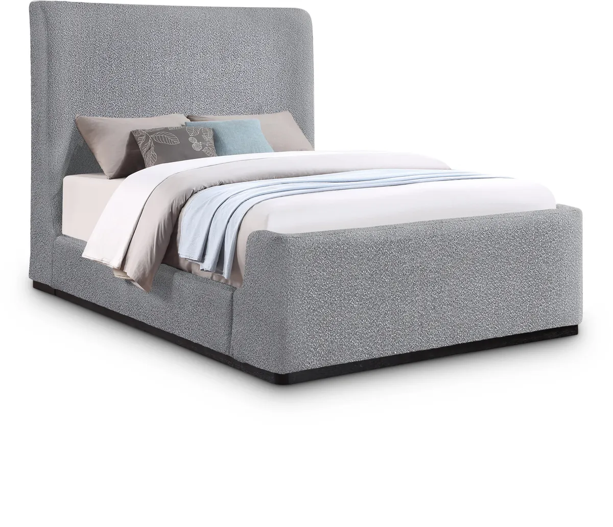 Oliver - Queen Bed - Gray