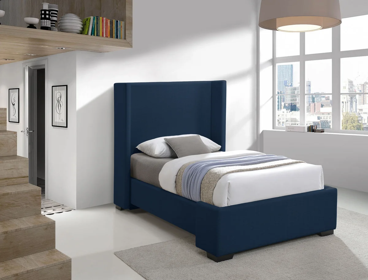 Oxford - Twin Bed - Navy - View 2