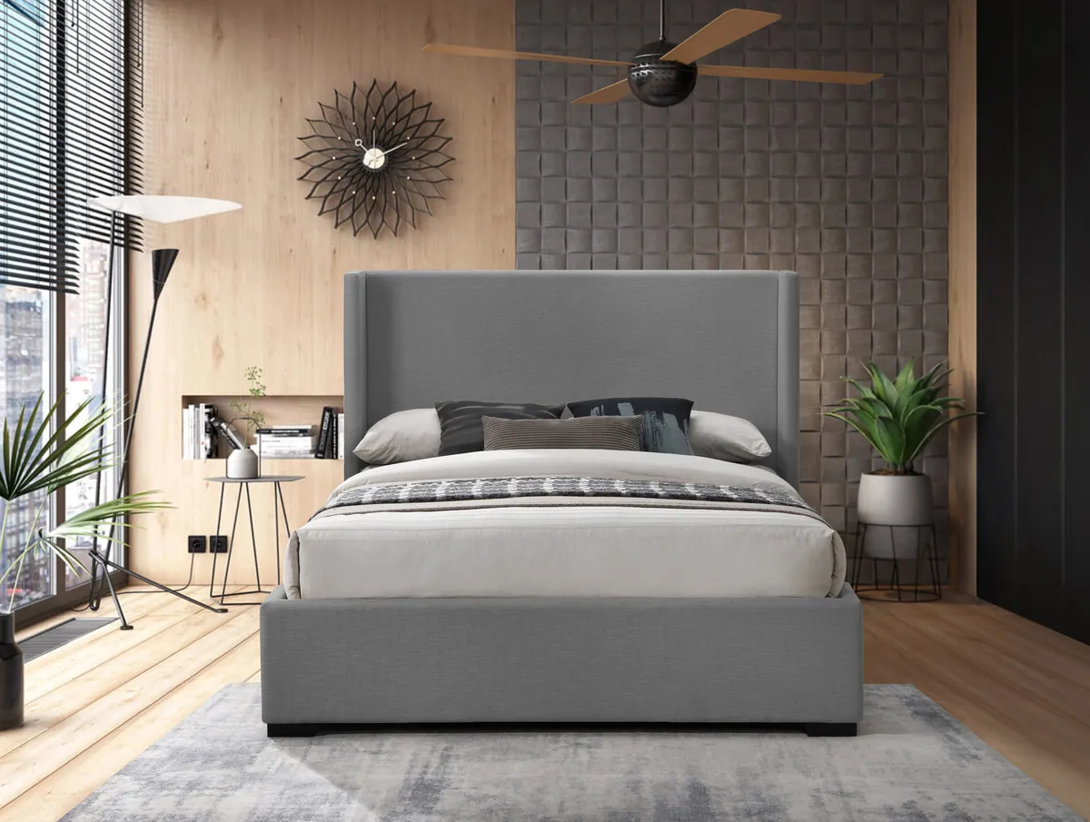Oxford - Queen Bed - Gray
