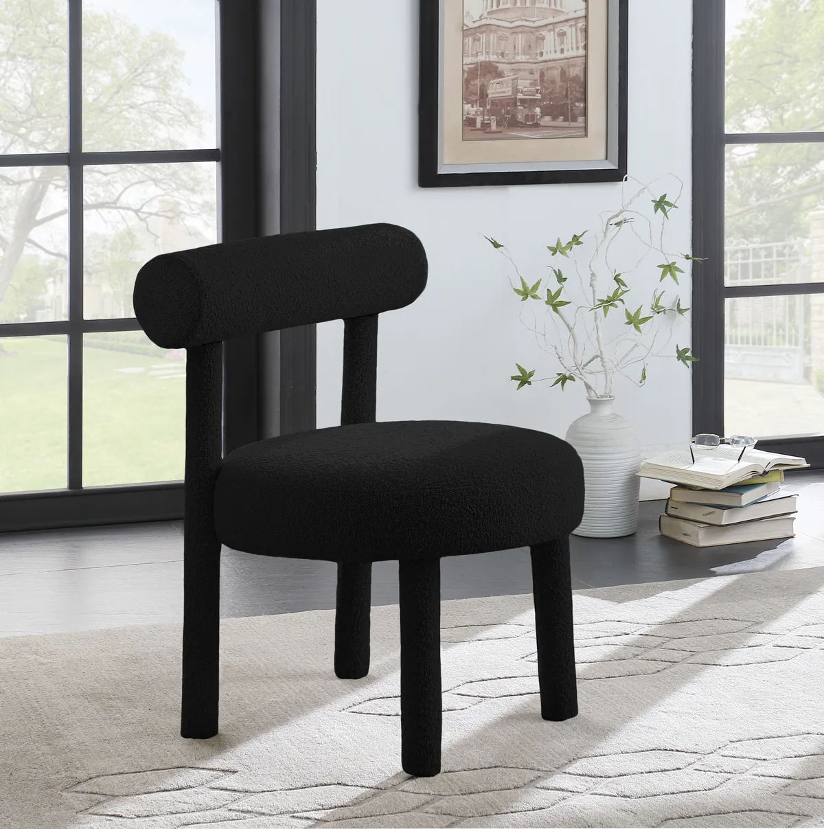 Parlor - Accent Chair - Black - View 2