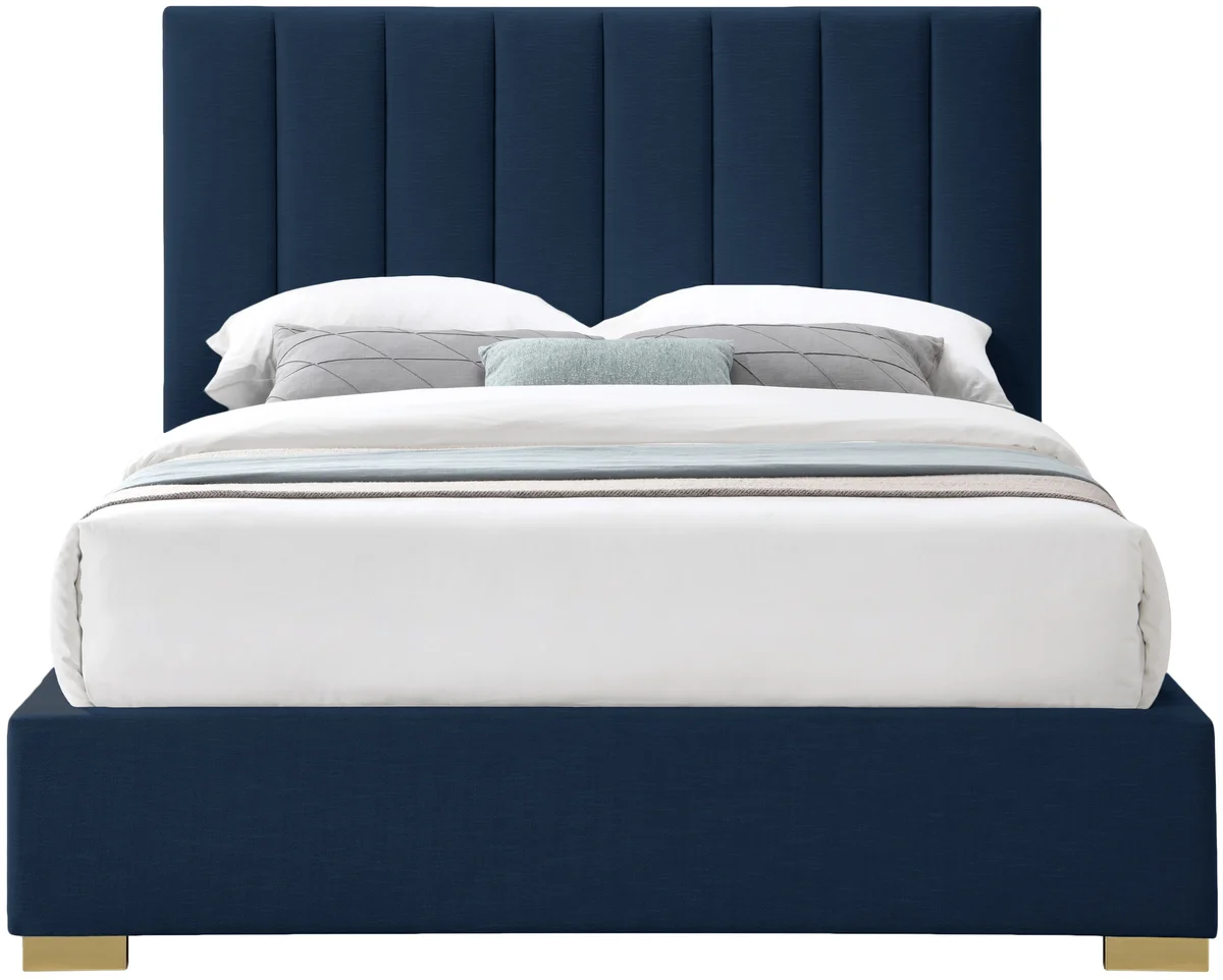 Pierce - Full Bed - Navy