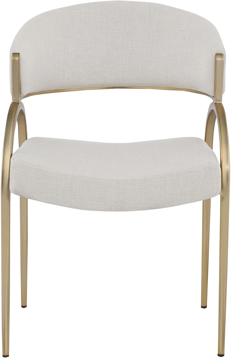 Privet - Dining Chair (Set of 2) - Beige - Fabric