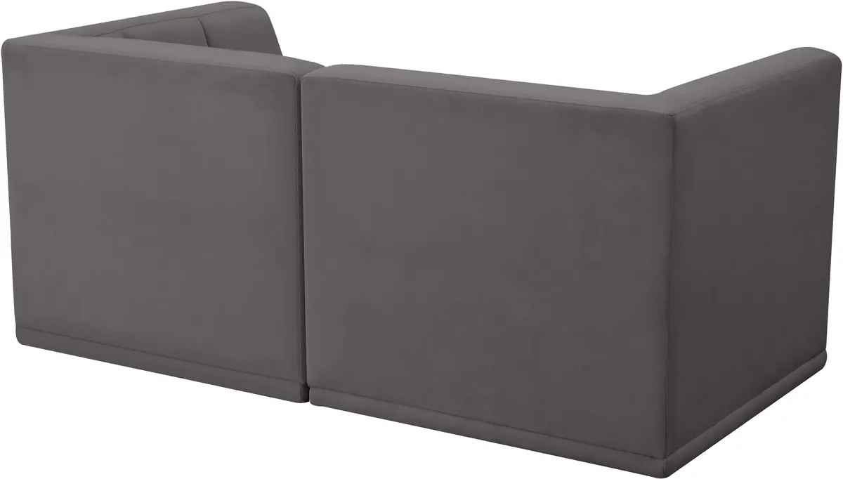 Relax - 2 Seat Modular Sofa - Gray