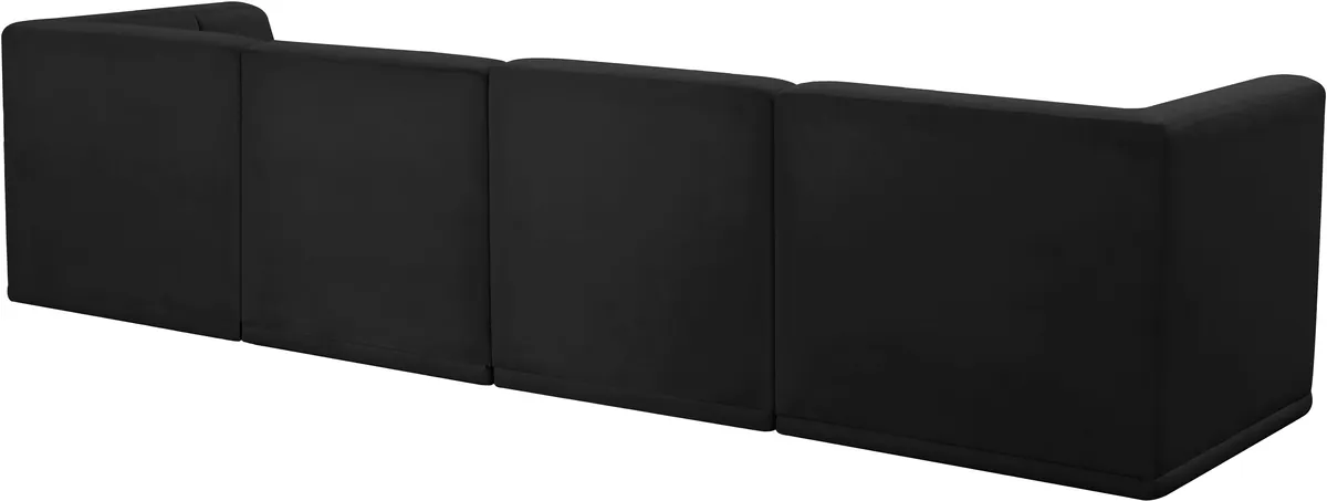 Relax - 4 Seat Modular Sofa - Black