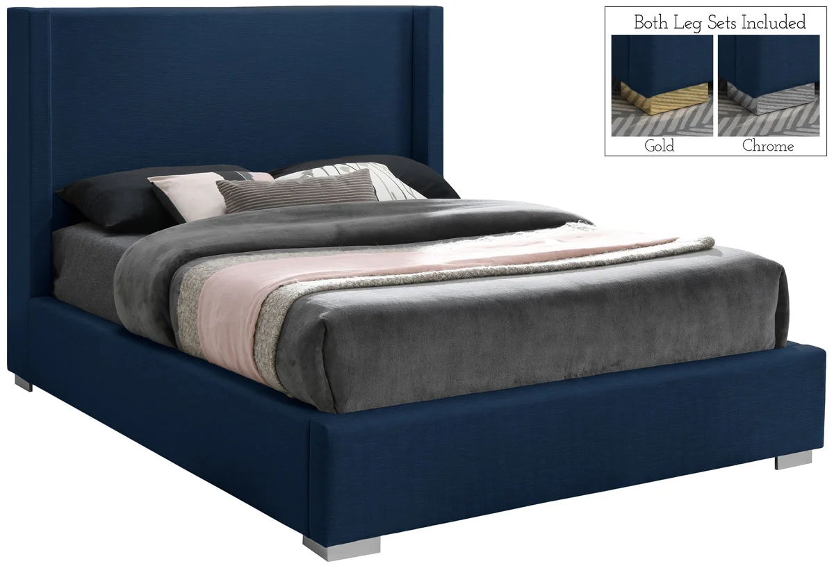 Royce - Full Bed - Navy - View 2