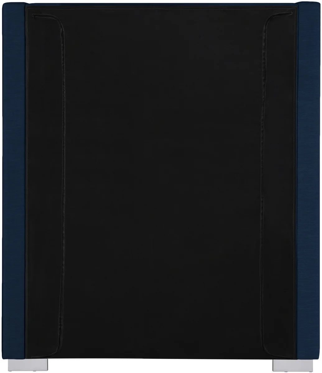 Royce - Twin Bed - Navy