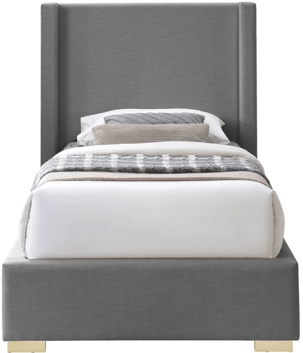 Royce - Twin Bed - Gray