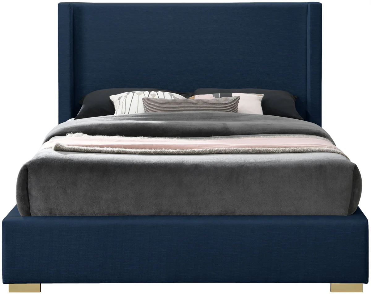 Royce - King Bed - Navy