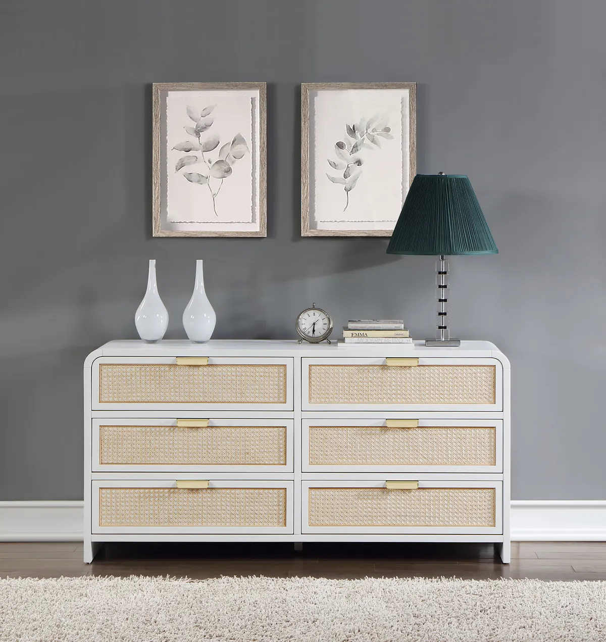 Sage - Dresser - White