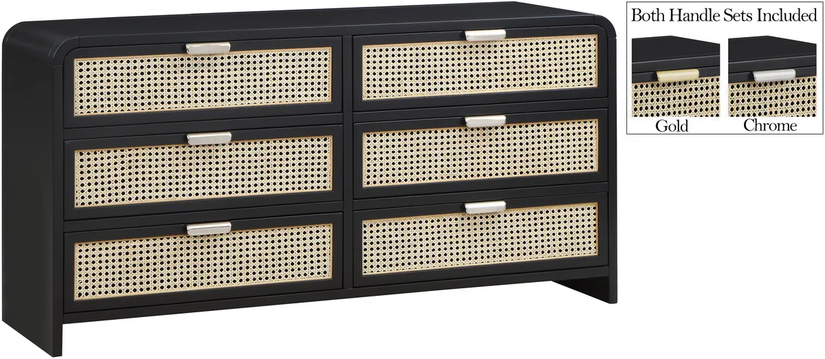 Sage - Dresser - Black - View 2