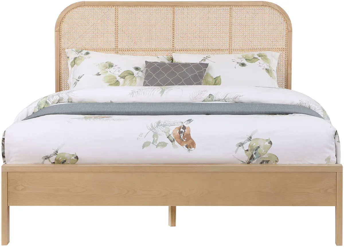Siena - King Bed - Natural