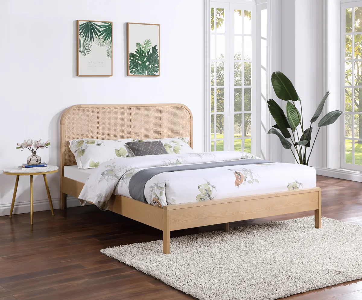 Siena - Queen Bed - Natural - View 2