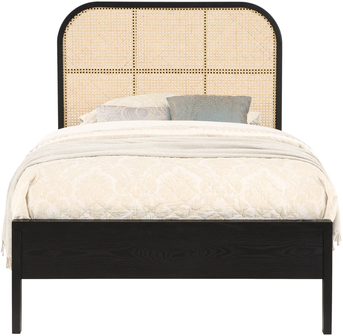 Siena - Twin Bed - Black
