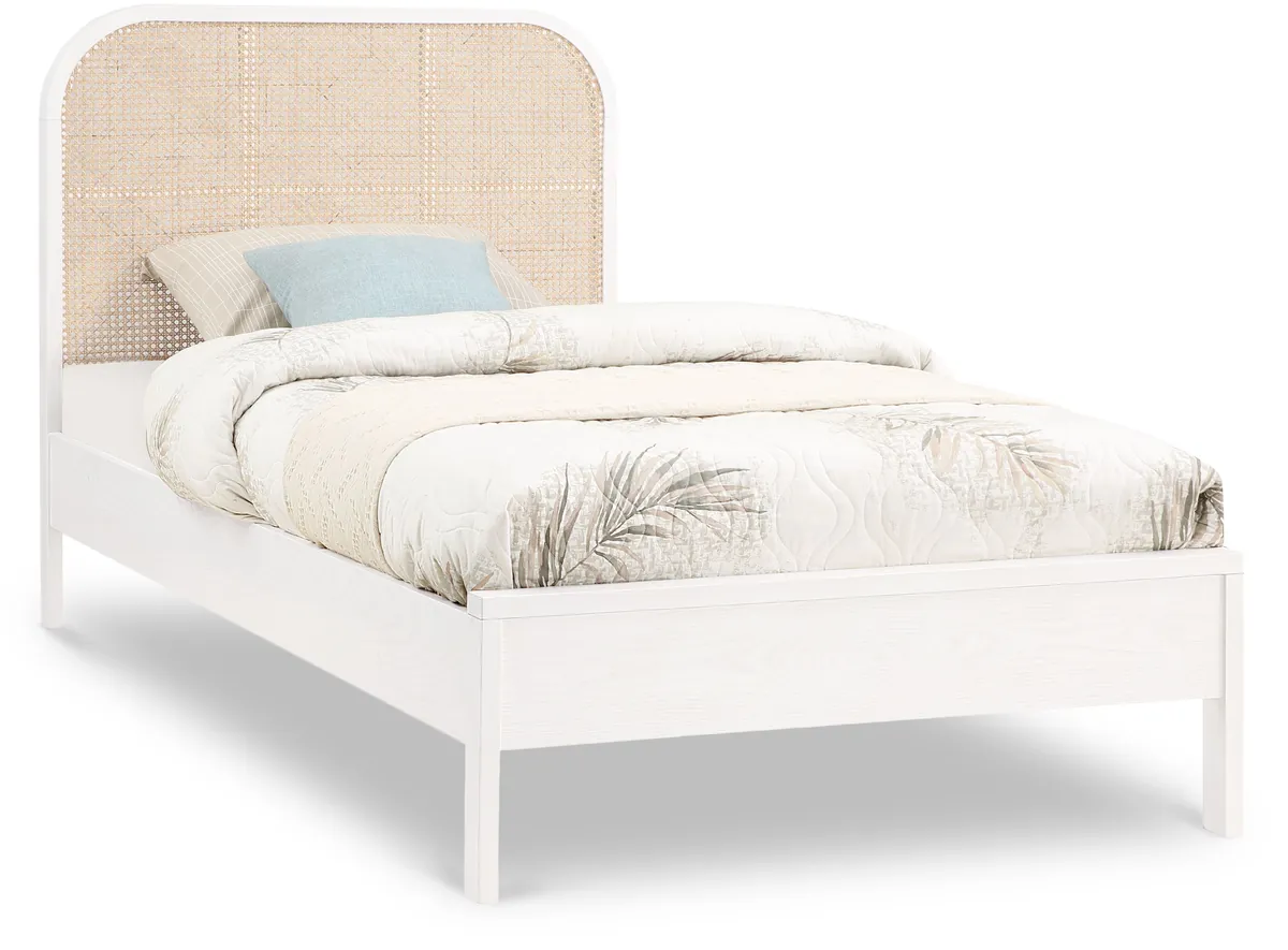 Siena - Twin Bed - White