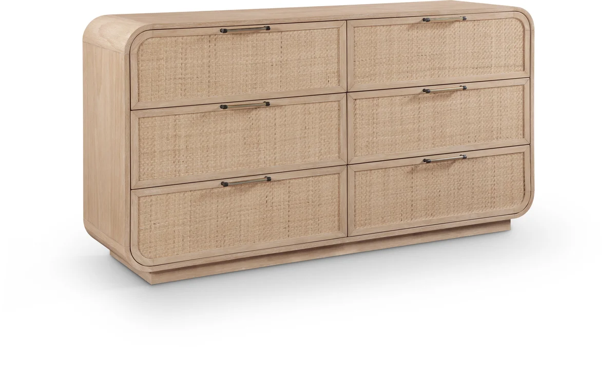 Windsor - Rubberwood Dresser - Natural