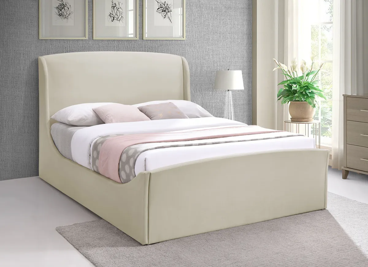 Tess - Queen Bed - Cream - View 2