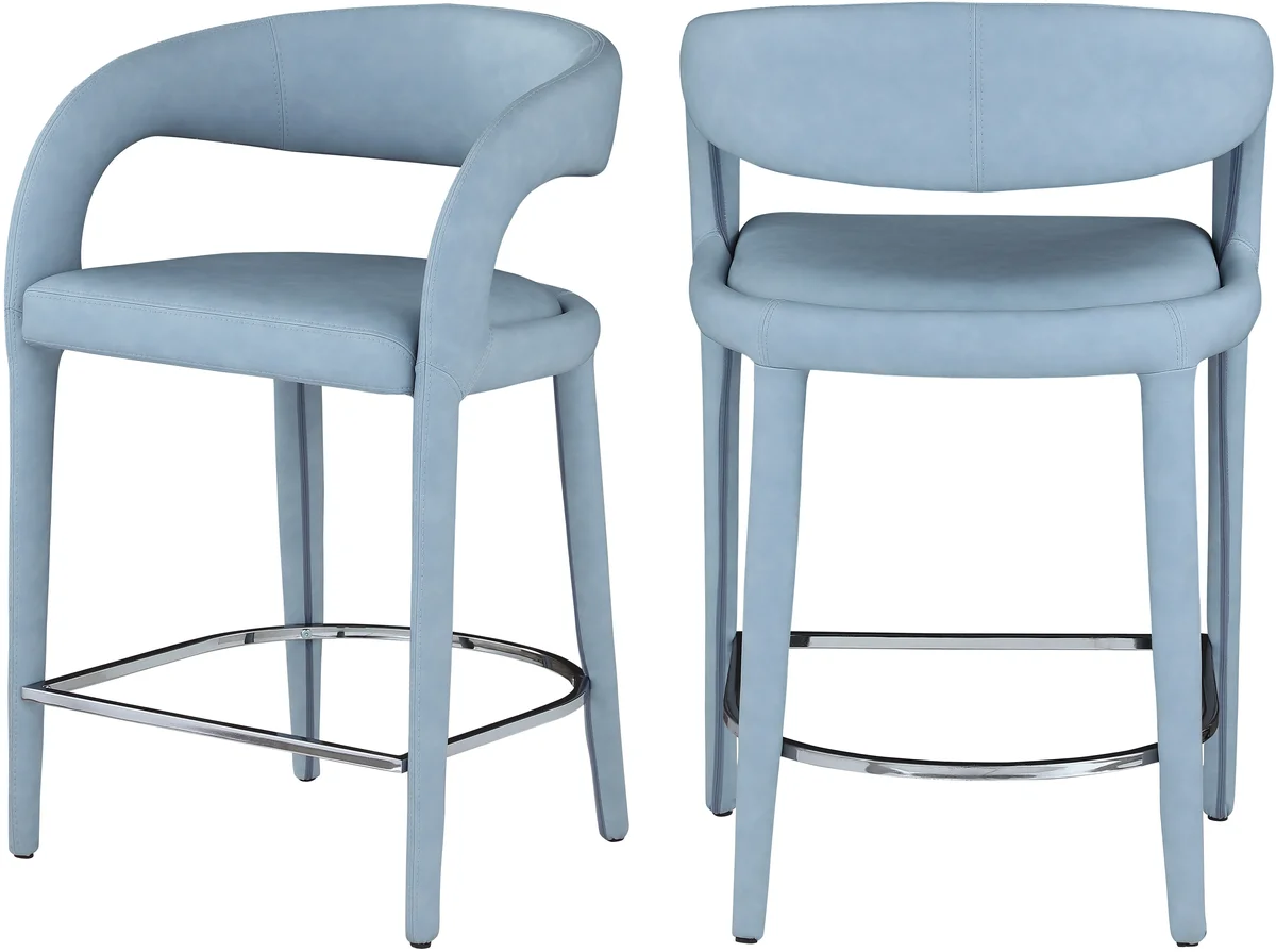 Sylvester - Stool - Light Blue