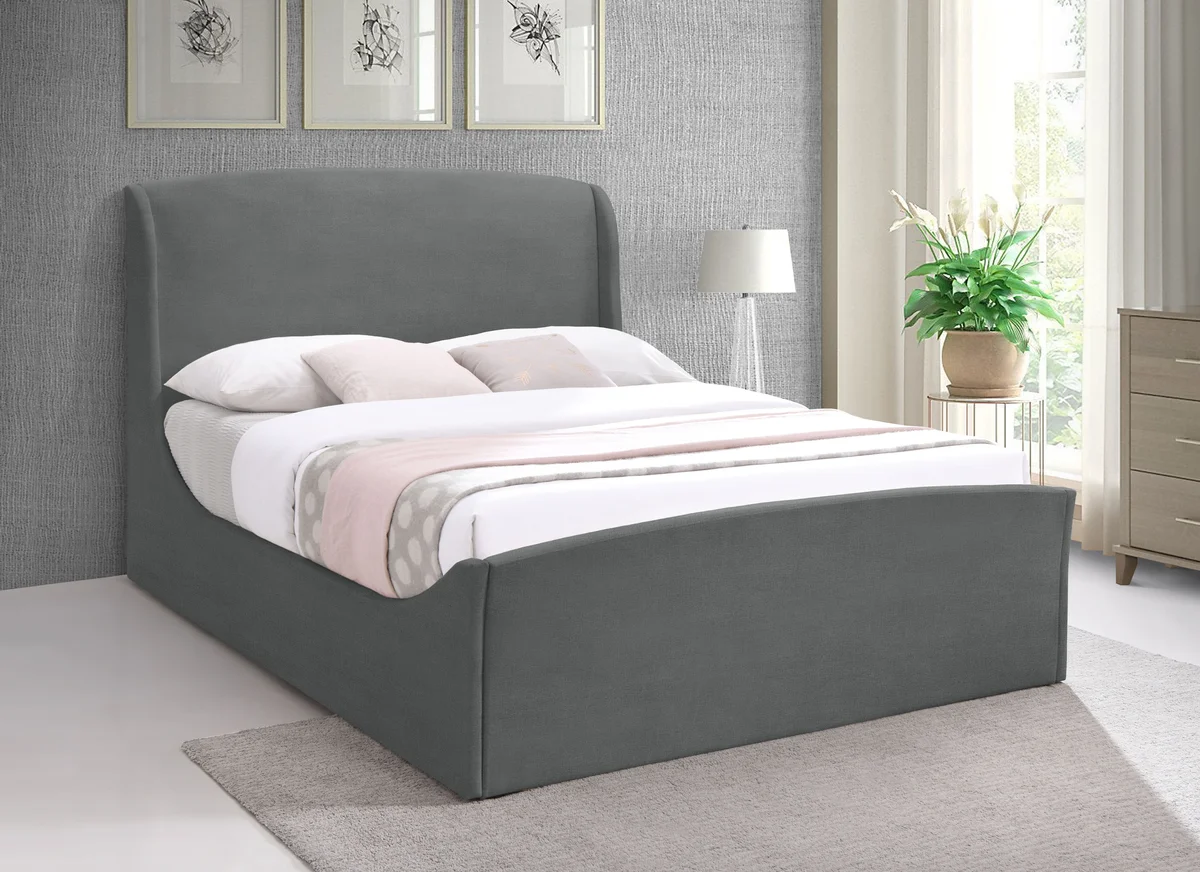 Tess - King Bed - Gray - View 2