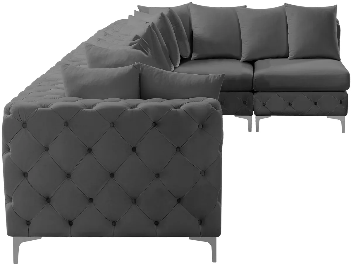 Tremblay - 6 Piece Modular Sectional - Gray
