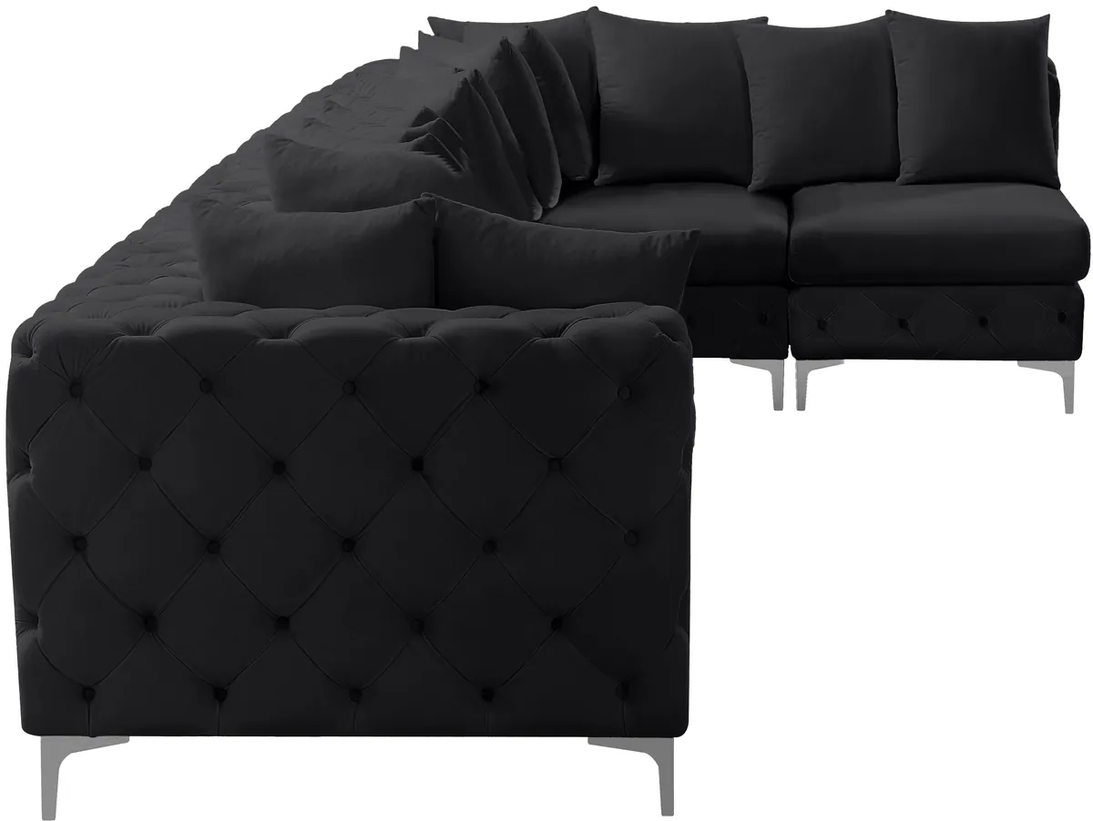 Tremblay - 6 Piece Modular Sectional - Black