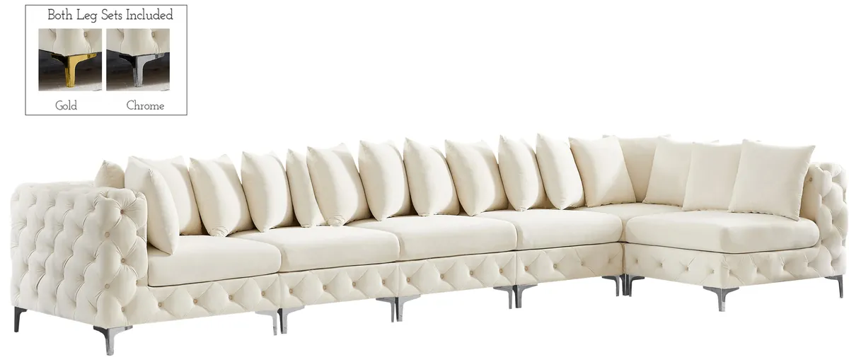 Tremblay - 6 Piece Modular Sectional - Cream - View 2