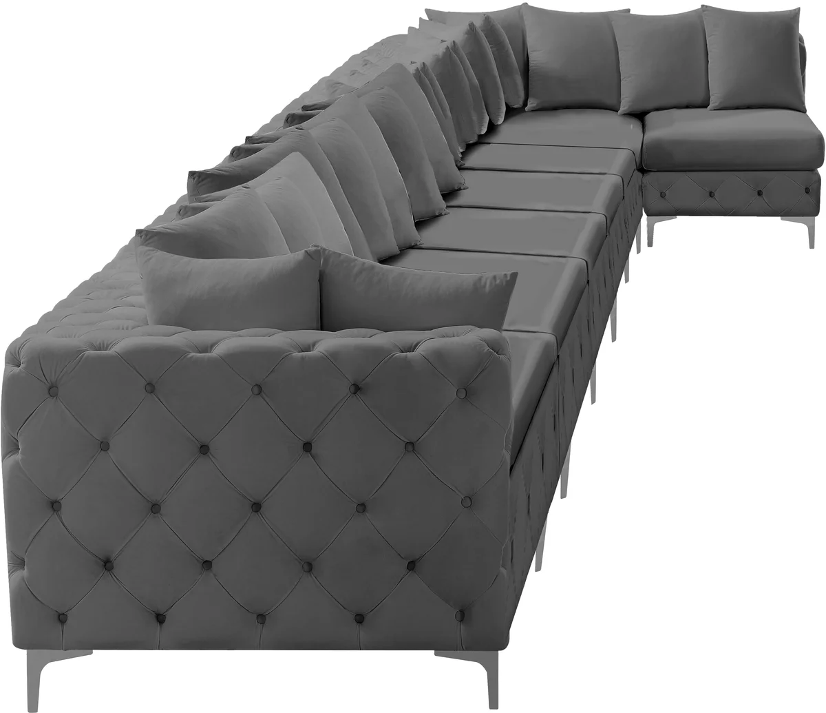 Tremblay - 8 Piece Modular Sectional - Gray