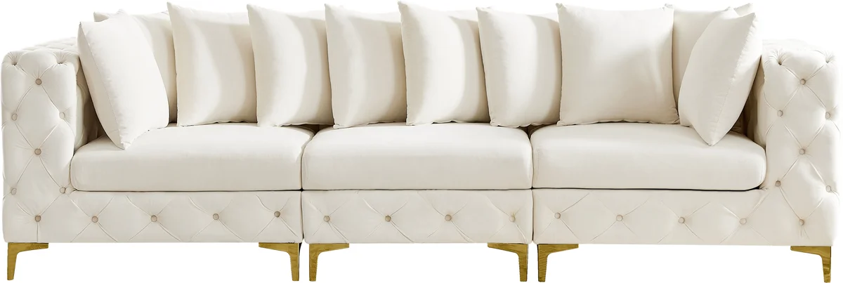 Tremblay - 3 Seat Modular Sofa - Cream