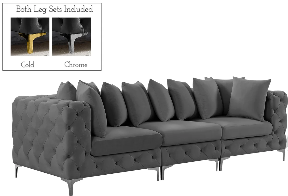 Tremblay - 3 Seat Modular Sofa - Gray - View 2