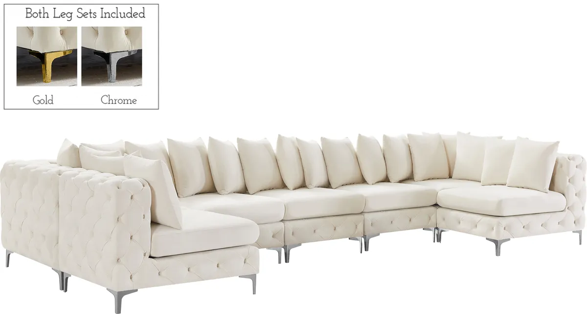 Tremblay - 7 Piece Modular Sectional - Cream - View 2