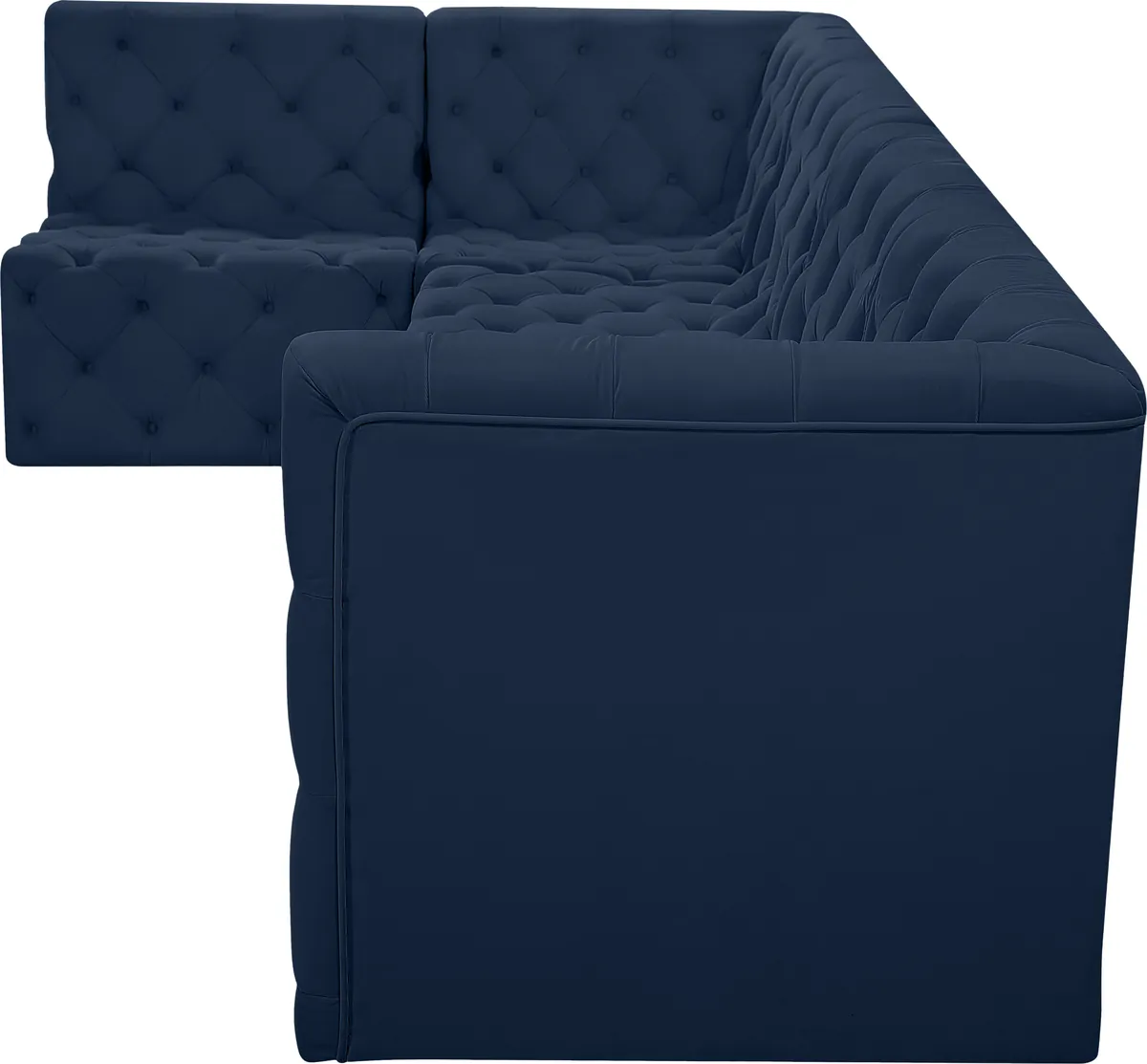 Tuft - 5 Piece Modular Sectional - Navy