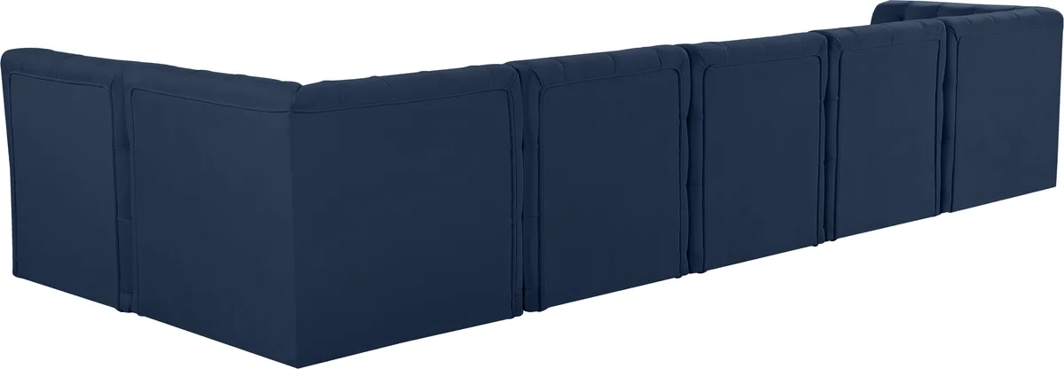 Tuft - 6 Piece Modular Sectional - Navy
