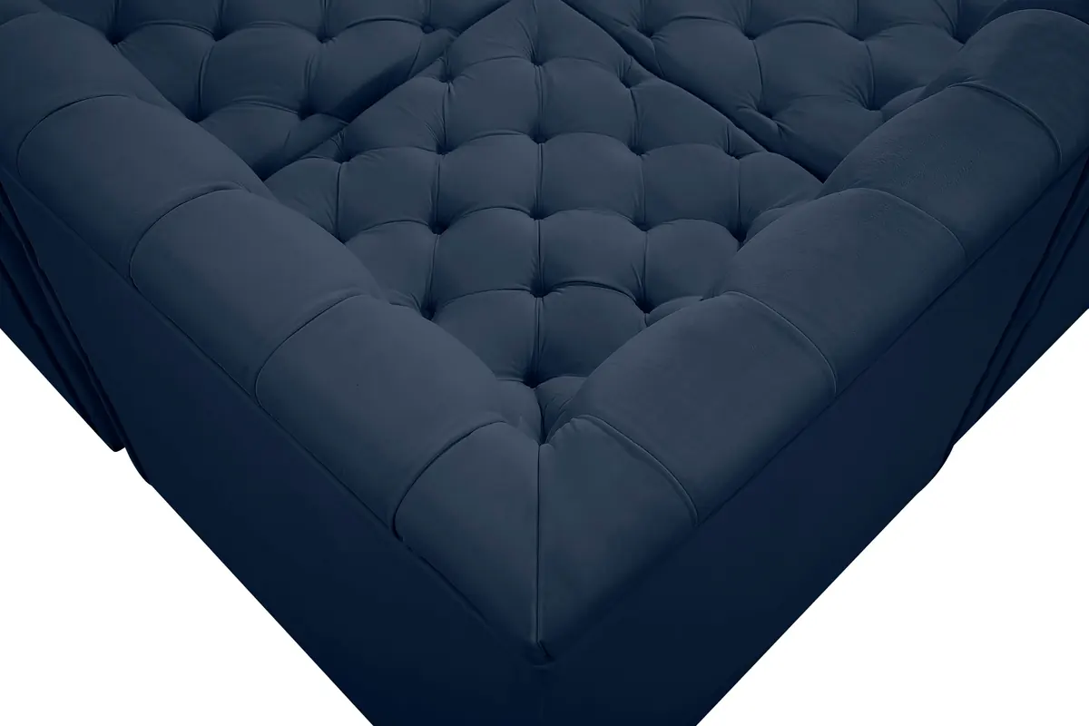 Tuft - 8 Piece Modular U-Shaped Sectional - Navy