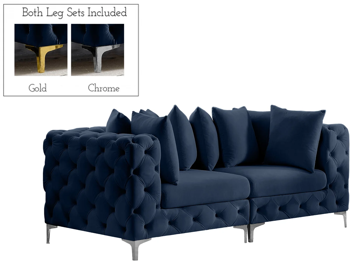 Tremblay - 2 Seat Modular Sofa - Navy