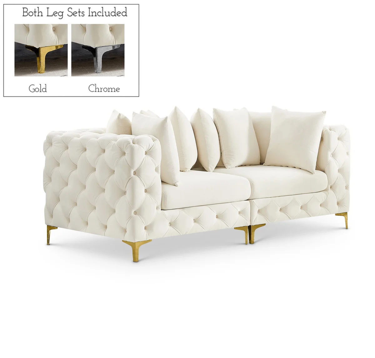 Tremblay - 2 Seat Modular Sofa - Cream