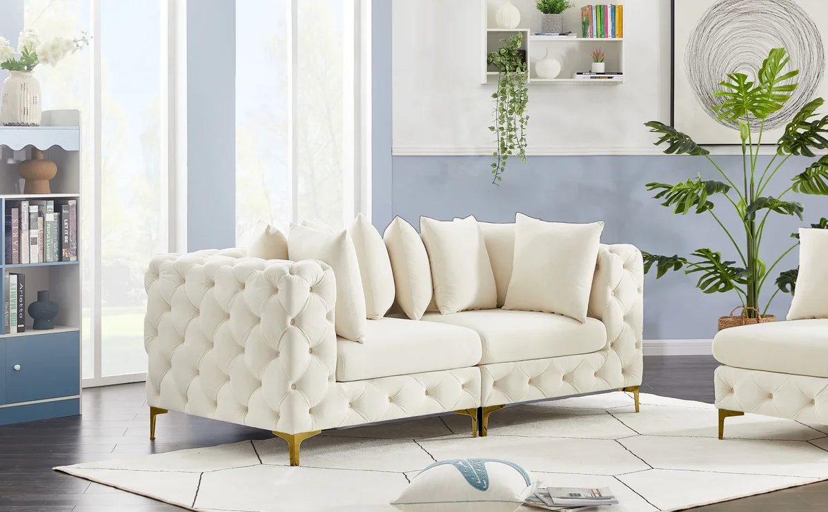 Tremblay - 2 Seat Modular Sofa - Cream