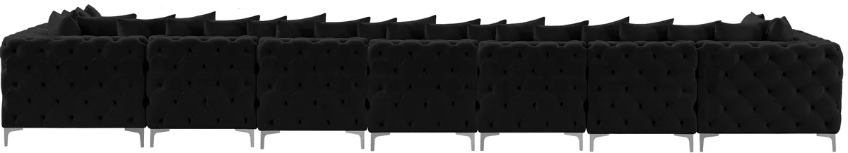 Tremblay - 9 Piece Modular Sectional - Black