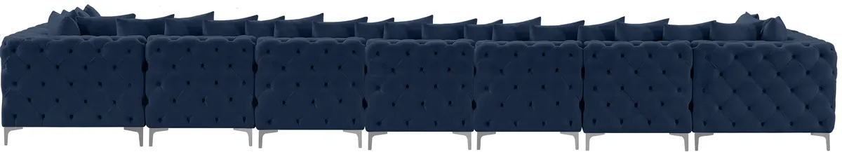 Tremblay - 9 Piece Modular Sectional - Navy
