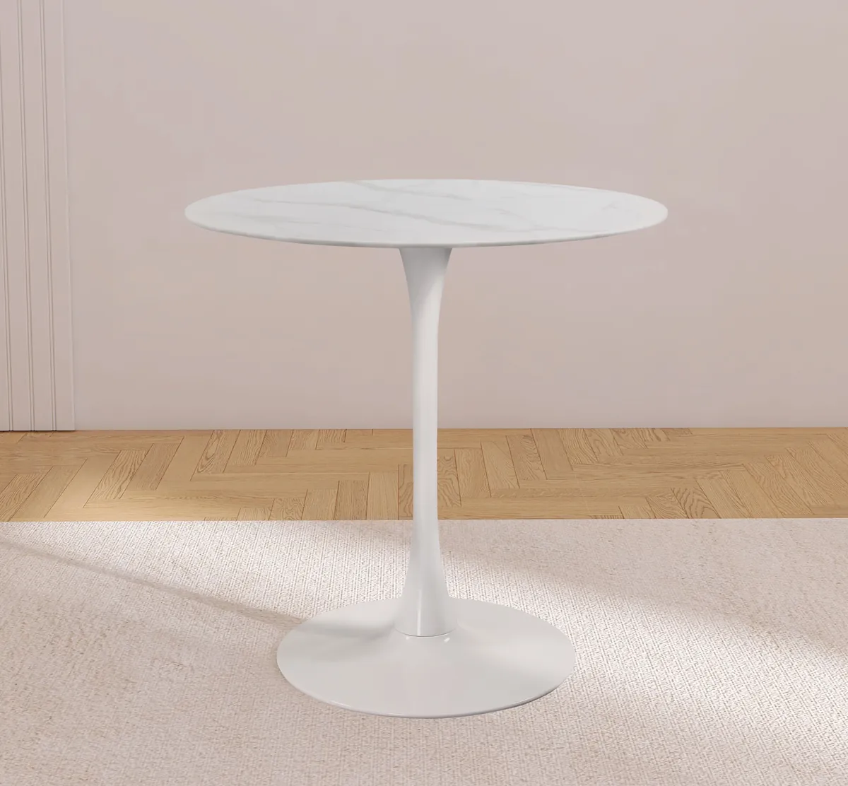 Tulip - Counter Height Table - White
