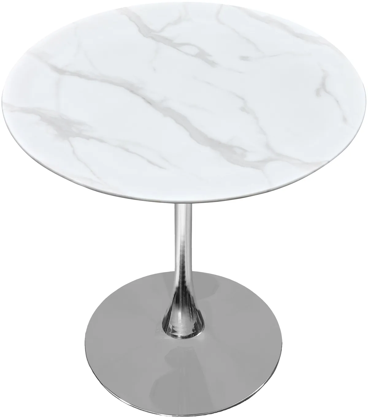 Tulip - Counter Height Table - Chrome