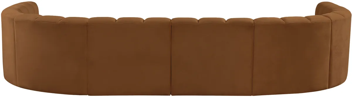 Arc - Velvet Modular Sectional - Saddle - View 2