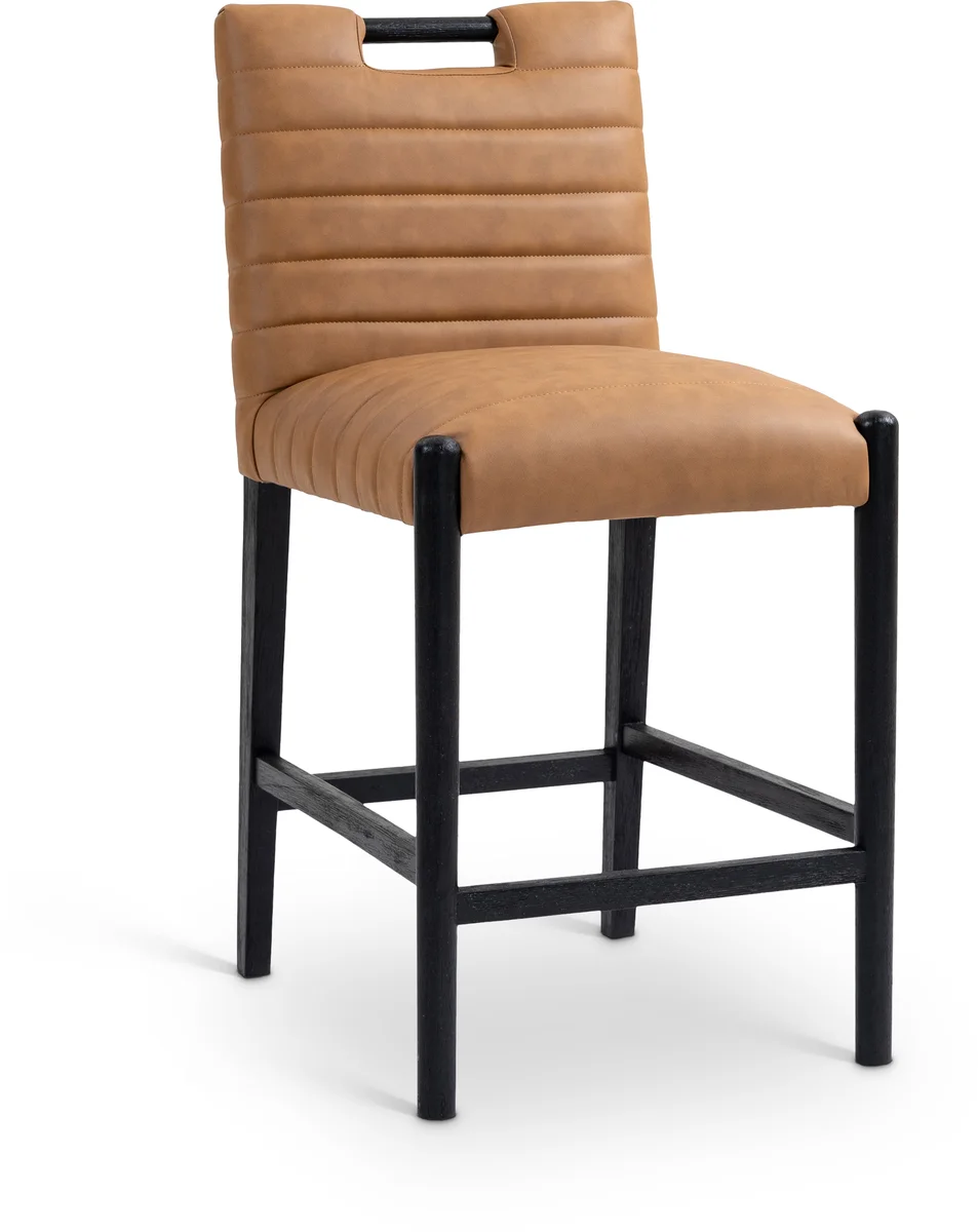 Aimee - Counter Stool - Cognac