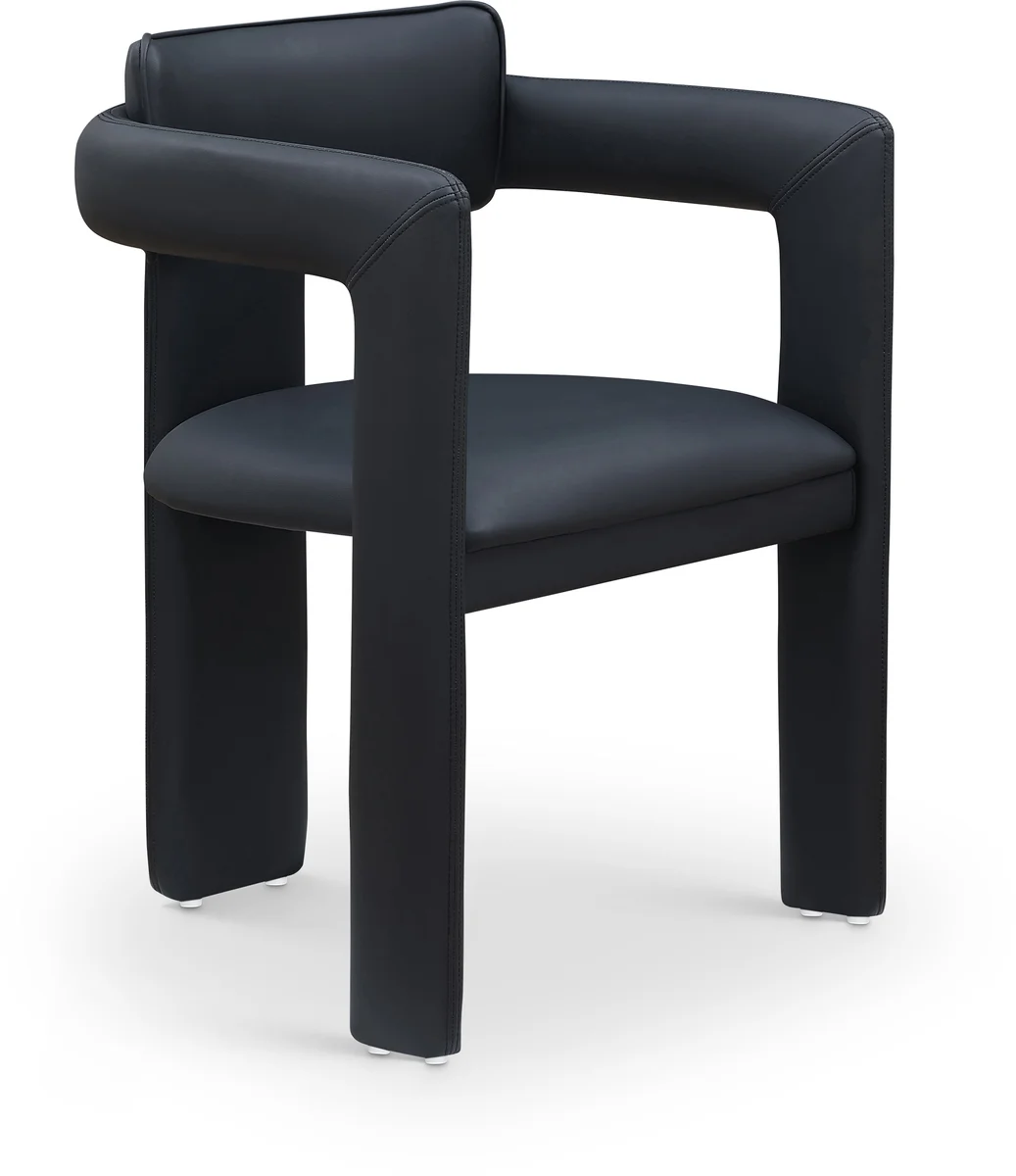 Brenda - Faux Leather Dining Chair (Set of 2) - Black