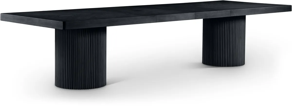 Belinda - Wood Dining Table - Black