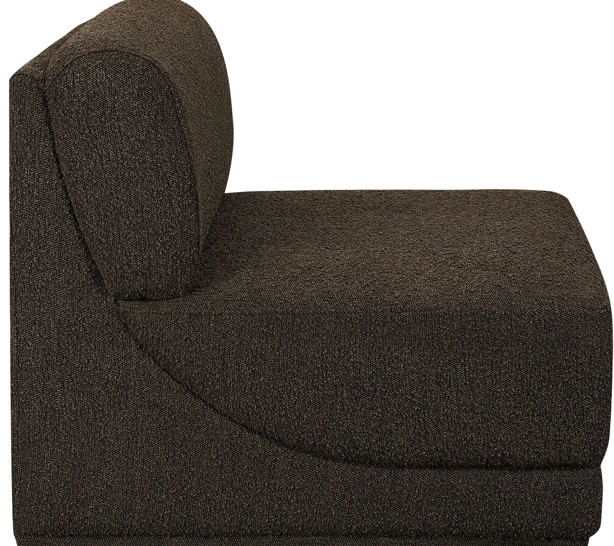 Ollie - Armless - Brown - View 2